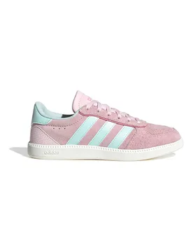 Sneakers rosa in suede con strisce azzurre e suola preformata Breaknet Sleek J 40 - Adidas - FashionsVida