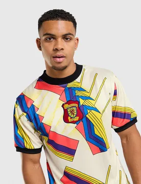 Mens Maglia Retro Scozia '94 Portiere - Giallo, giallo giallo Uomo taglia M - Score Draw - FashionsVida