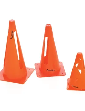 Zusammenklappbare Trainingskegel (x4) - Orange - unisex - Size: 23 cm
