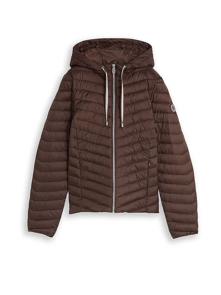 Giacca trapuntata leggera marrone L - Tom tailor - FashionsVida