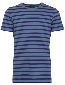 BLEND Camiseta azul / negro