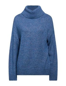Rollkragenpullover Damen Blau 36,38 Damen