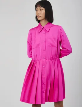 VESTITO BOTTONI E PIEGHE - SILVIAN HEACH - FashionsVida