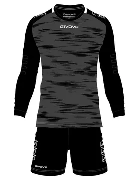 Ensemble à Manches Longues Gardien De But Defense Dark Gray / Black 2XL - Givova - FashionsVida