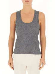 Canotta a costine LIU JEANS GRIGIO L