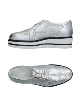 Schnürschuh Damen Silber 38,38.5 Damen