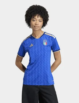 Womens Maglia Home Italia 26 - Blu, blu blu Donna taglia M - Adidas - FashionsVida