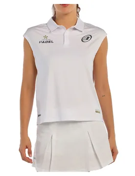 Acido Short Sleeve Polo White L - Bullpadel - FashionsVida