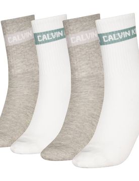 Donna pack 4 calze bianco grigio 701235385002801