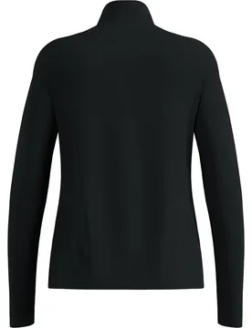 Besso 1/2 Zip Damen Rollkragenpullover, schwarz XL