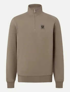 Sweatshirt mit Troyer-Kragen Beige XL - Belstaff - FashionsVida