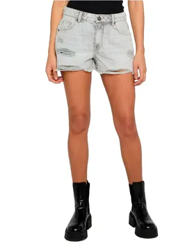 Short En Jean Tb8193 Light Silver Grey Washed 29