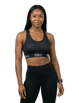 Haut De Sport à Impact Moyen Onyx Black Black XS - OTSO - FashionsVida