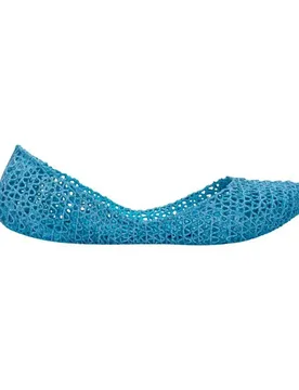 Ballerine Campana Papel Vii Blue Glitter EU 41-42 - Melissa - FashionsVida