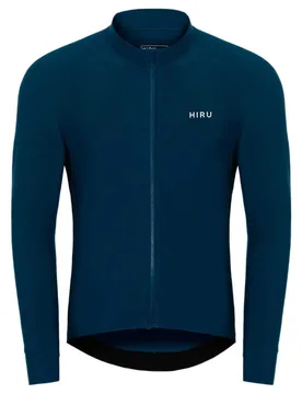 Maglia A Maniche Lunghe Core Thermal Blue - Hiru - FashionsVida