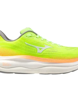 Scarpe Da Running Wave Sky 9 Lime Pulp / White / Flamingo Coral EU 42 1/2 - Mizuno - FashionsVida