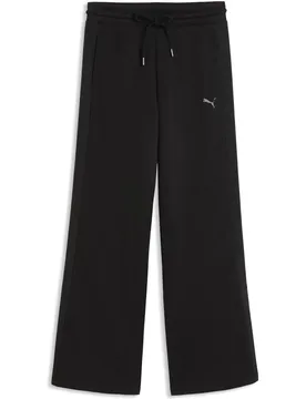 HER Comfort High-Waist Wide LEG TR Damen Jogginghose, schwarz L