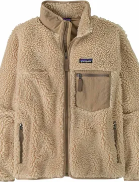 Polaire coupe-vent et respirante - W's Classic Retro-X Jkt Natural - Taille L - Beige - Patagonia - FashionsVida