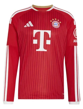 Heimtrikot Langärmlig Bayern München 2026/27 - Rouge - male - Size: XL - Adidas - FashionsVida