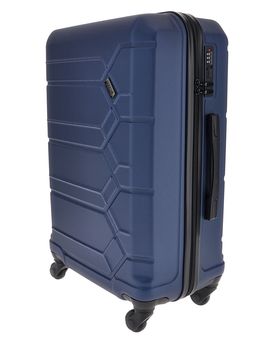 Trolley grande blu rigido 4 ruote Indigeno INDIGENO179/G