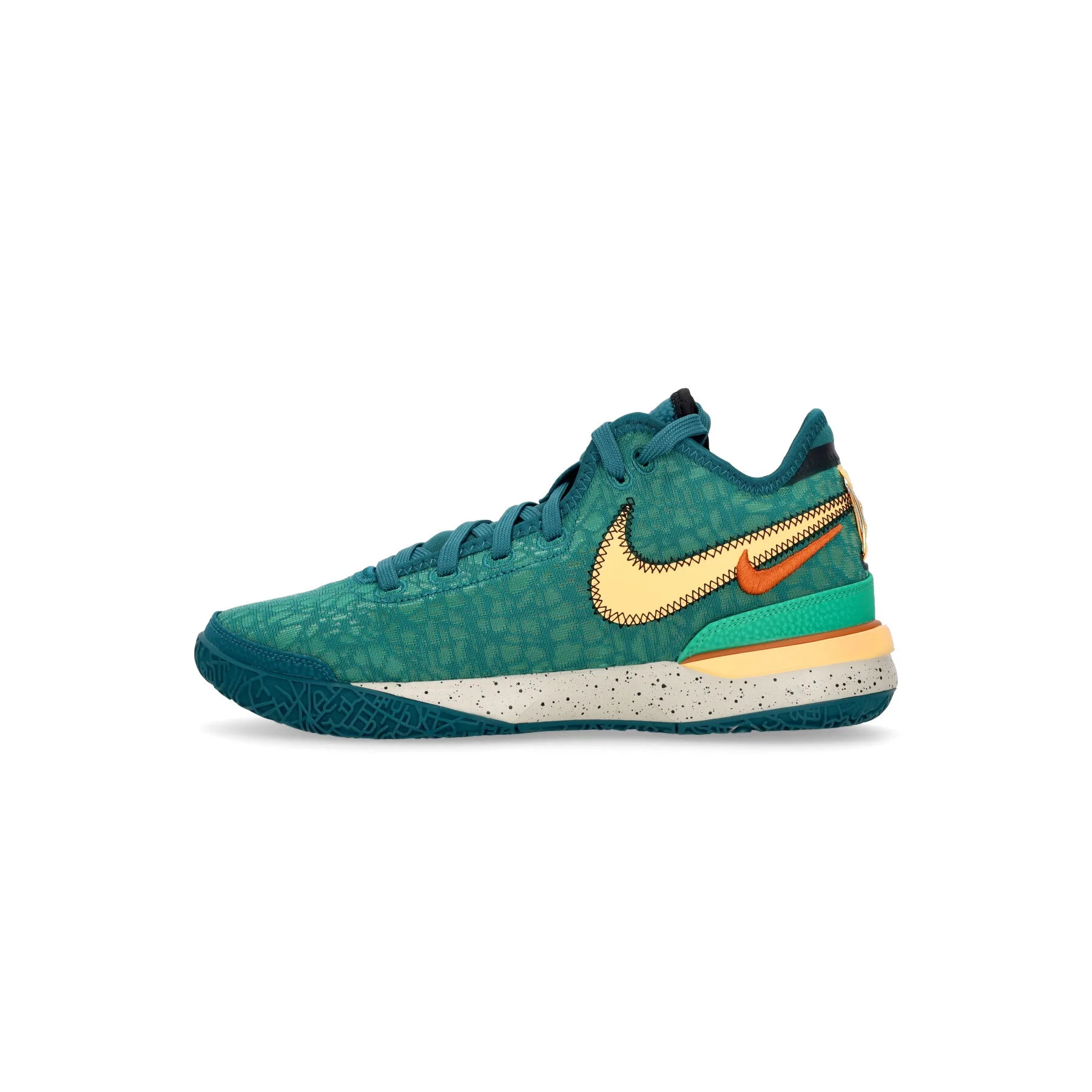 Scarpa Basket Uomo Zoom Lebron Nxxt Gen Geode Teal/campfire Orange/melon Tint - NIKE NBA - FashionsVida