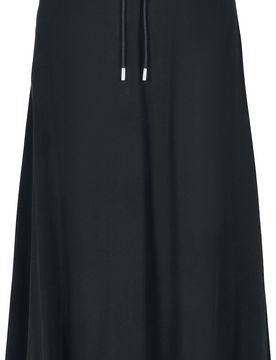 Langer Rock - Ladie Viscose Midi Skirt - XS bis 4XL - für Damen - Größe S - schwarz - Frauen - female