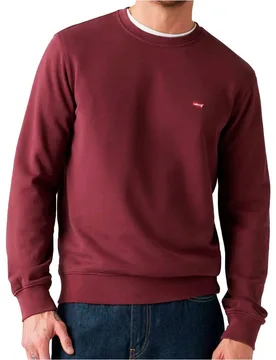 Lse-original hm crew sudadera hombre Granate (M) - Levis - FashionsVida