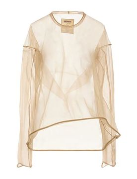 UMA WANG Top Damen Khaki M,S Damen