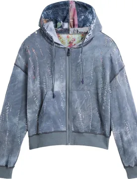 Sudadera de mujer reversible estampada - Desigual - FashionsVida