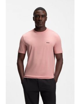 Para hombre. 50506373 Camiseta con Detalle de Logo (L), Casual, Algodón, Manga corta