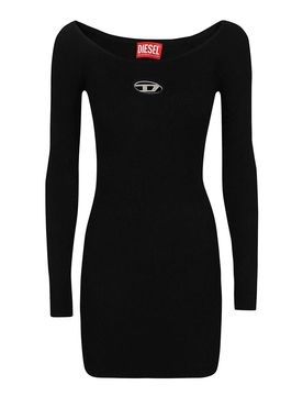 Diesel Vestito in maglia a coste