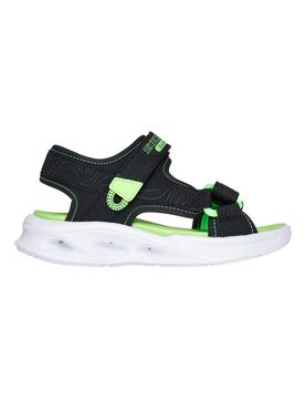 Sandali Neri con Luci da Bimbi Sola Glow Sandal 29