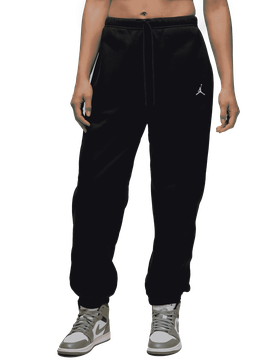 Nike Brooklyn Fleece Pants Black / White XL Damen