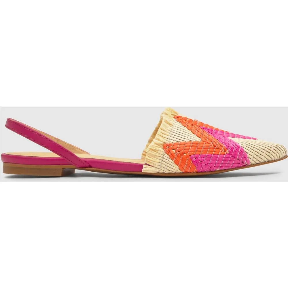 Mules de mujer Berta destalonados en rafia trenzada - Castañer - FashionsVida