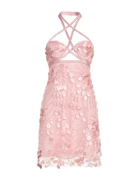 Vestido midi Mujer Rosa 38 Mujer - Costarellos - FashionsVida