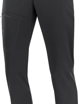 Pantalon de randonnée chaud - Wayfarer Warm Pants W Deep Black en Softshell - Taille 40 FR - Noir - Salomon - FashionsVida