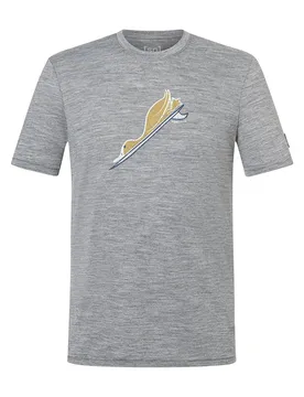 T-shirt à Manches Courtes Duck Dive Regular Fit Cashmere Grey Melange / Various S
