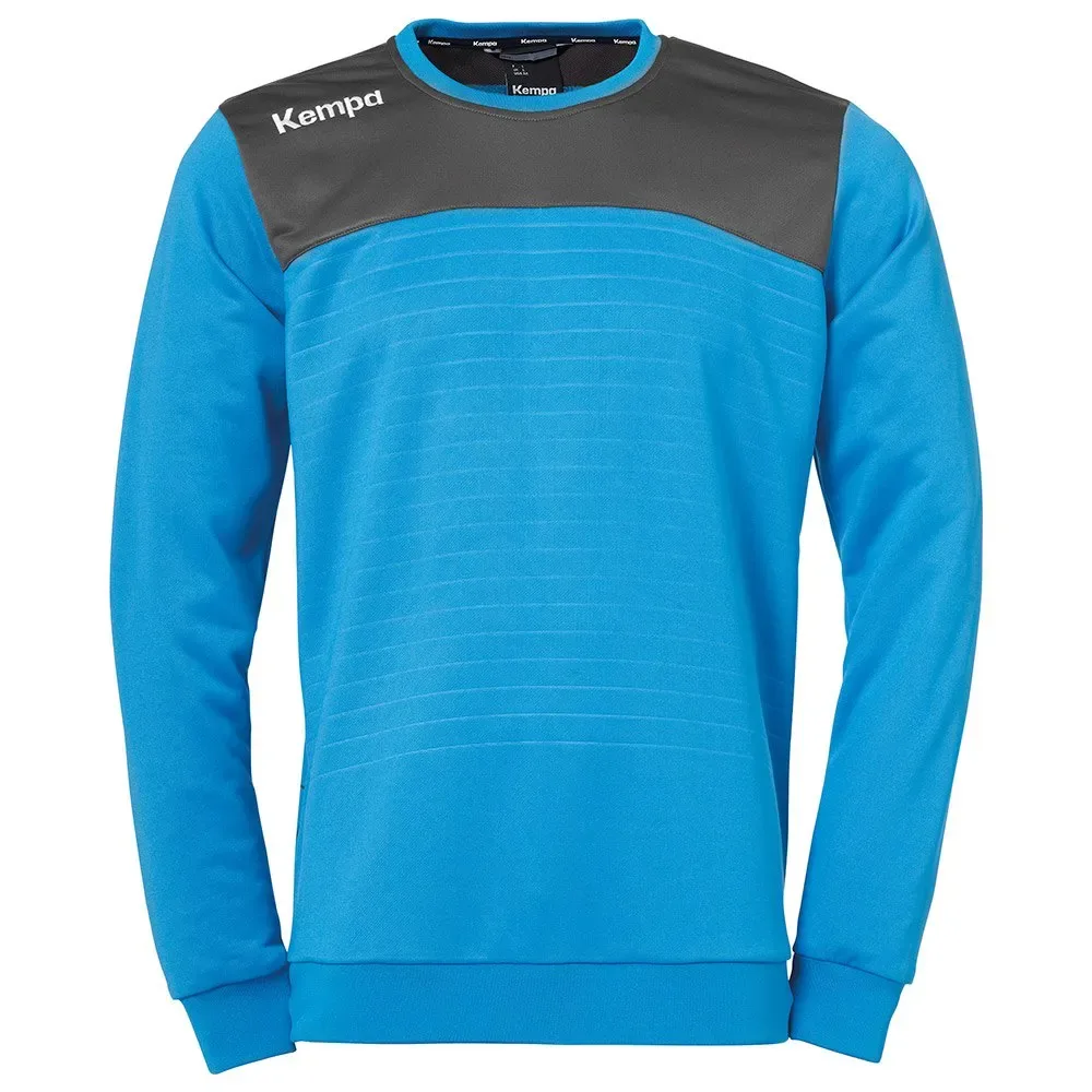 Sweat-shirt Emotion 2.0 Training Blue / Anthracite 4XL - Kempa - FashionsVida