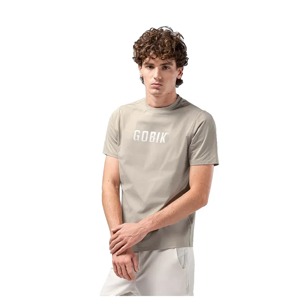 Maglietta A Maniche Corte Casual Native Spray Green - Gobik - FashionsVida