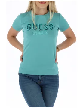 Guess T-Shirt Azurblau 224893