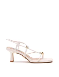 Jackpots Kitten Heel Sandals White female