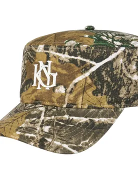Interlock Pillbox Army Camo Cap by - olive - Herren - Size: L/XL (58-61 cm) - Kangol - FashionsVida
