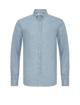 Moxx Paris Camisa verde / blanco