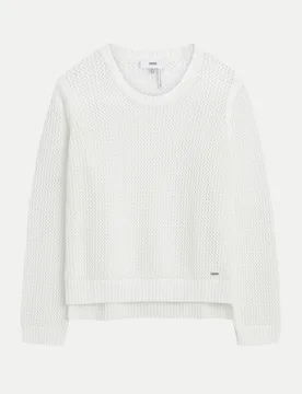 Cinque Pullover Cineta Weiß M - Cinque - FashionsVida