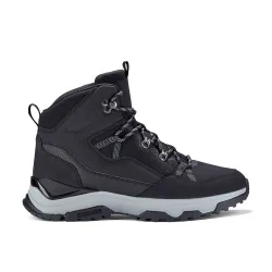 Men's Huntsham Lace Black Ankle Boots, Lace Up, Walking Size: 9-Standard Fit - Black - Size: 9-Standard Fit