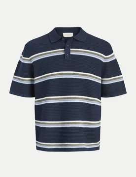Poloshirt mit kurzarm Blau S - Jack & jones - FashionsVida