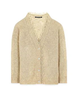 Luisa Cerano Cardigan beige 44 - Luisa Cerano - FashionsVida