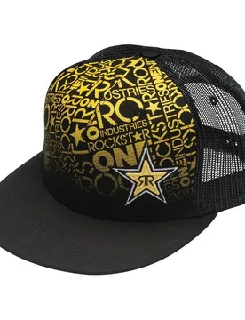 Cappellino Con Visiera Rockstar Sundowner Black