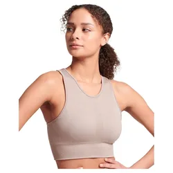 Soutien-gorge De Sport Core Seamless Mid Impact Bra Warm Grey XL