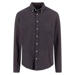 Chemise à Manches Longues 15115900 Dark Chocolate 3XL